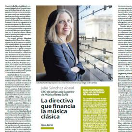 Julia El Periodico Abril 2024 La direccion que financia la musica