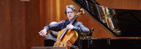 Cello recital: Bach, Lutoslawski, among others.