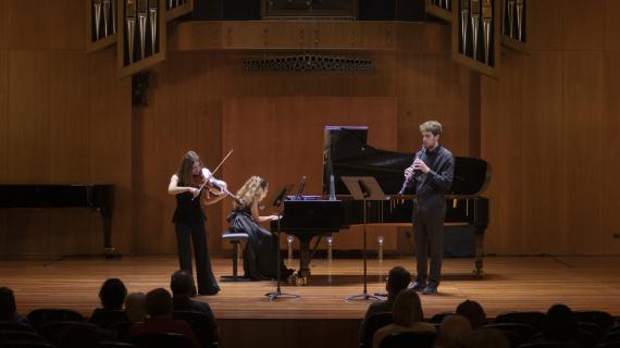 Recitales de trompeta, flauta y violín