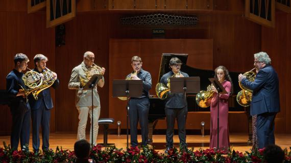 Maestros: Concierto extraordinario 25 aniversario de la Cátedra de Trompa y de despedida al profesor Rodolfo Epelde