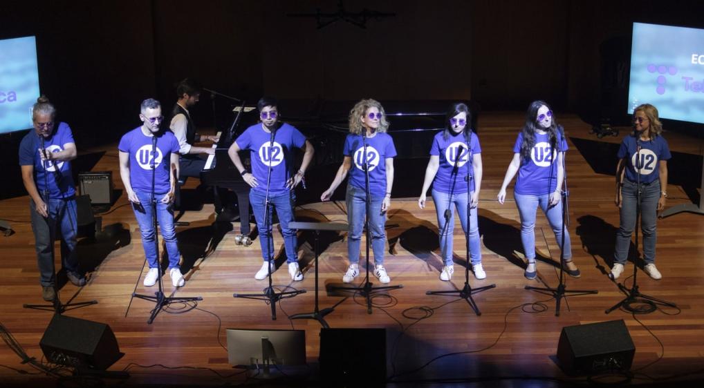 La Voz Cantante equipo Telefónica