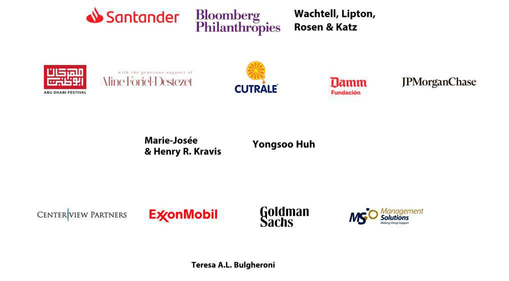 Patrocinadores Carnegie-Hall